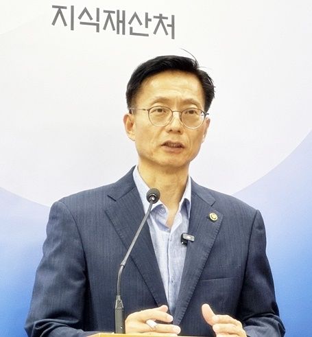 [대전=뉴시스] 김용선 지식재산처장이 3일 정부대전청사 브리핑룸에서 하반기 중첨추진 과제에 대해 설명하고 있다. kys0505@newsis.com *재판매 및 DB 금지