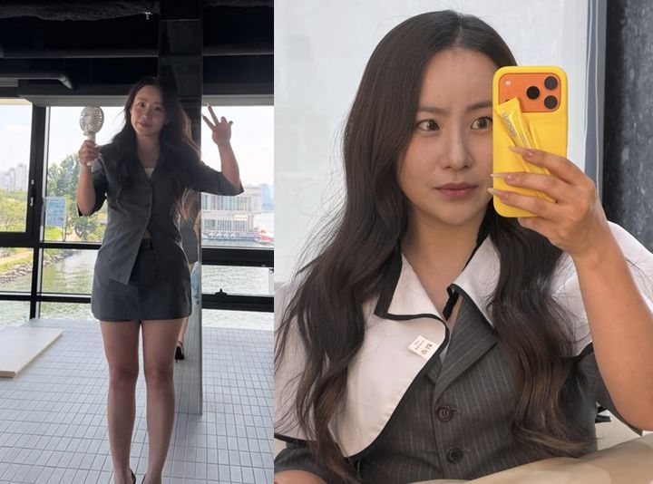 [서울=뉴시스]조현아가 한층 더 슬림해진 근황을 공개했다. (사진=조현아 인스타그램 캡처) 2026.08.04