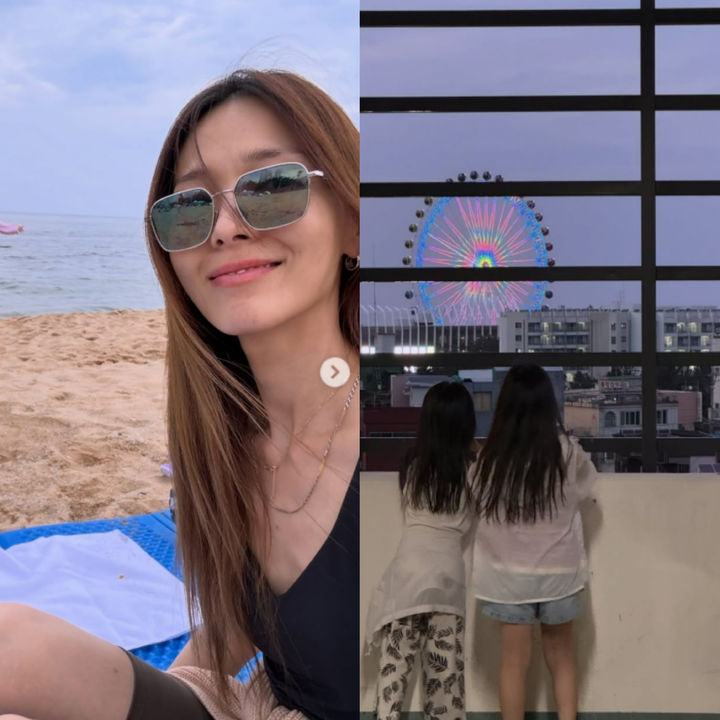[서울=뉴시스] 선예와 두 딸의 모습 (사진= 선예 SNS 캡처) 2026.08.04. photo@newsis.com *재판매 및 DB 금지