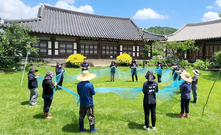 [전남광주=뉴시스] 전남광주통합특별시 8월의 농촌체험휴양마을 '나주 명하쪽빛마을' 선정. (사진=전남광주특별시청 제공). photo@newsis.com *재판매 및 DB 금지