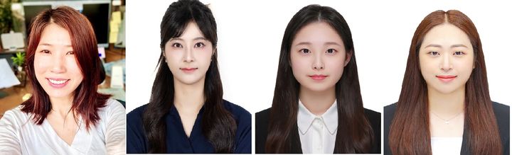 [인천=뉴시스] 손세진 인하대 생명과학과 교수 연구팀. 손세진 교수(왼쪽부터), 진위현·백주원·최혜빈 석박사통합과정 학생. (사진=인하대 제공) 2026.08.05. photo@newsis.com&nbsp; *재판매 및 DB 금지
