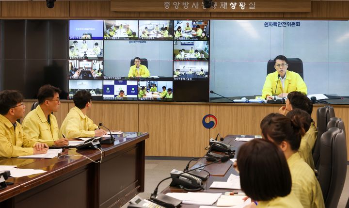 [세종=뉴시스] 원자력안전위원회가 연일 이어지는 폭염에 대응해 원자력이용시설의 안전관리 실태를 긴급 점검했다. (사진=원안위 제공) 2026.08.05. photo@newsis.com *재판매 및 DB 금지
