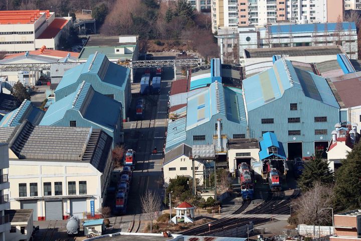 [부산=뉴시스] 부산 범천 철도차량기지. (사진=뉴시스 DB). photo@newsis.com *재판매 및 DB 금지