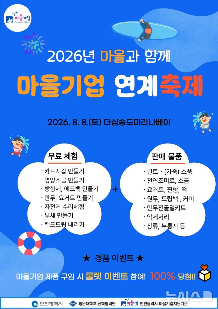 마을과 함께하는 마을기업 연계축제, 지역특화상품 판매