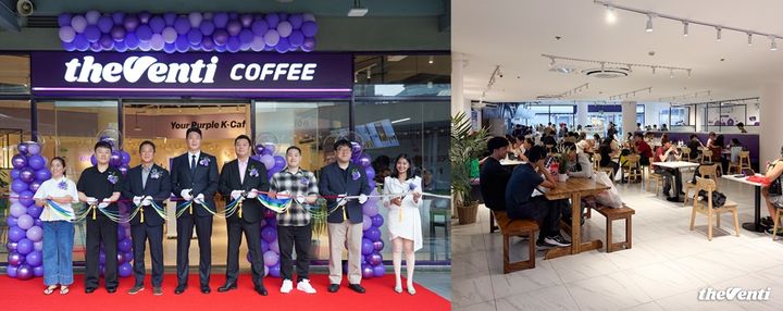 [서울=뉴시스] 더벤티, 필리핀 매장 오픈식 & 매장 내부 이미지 (사진=더벤티 제공) *재판매 및 DB 금지