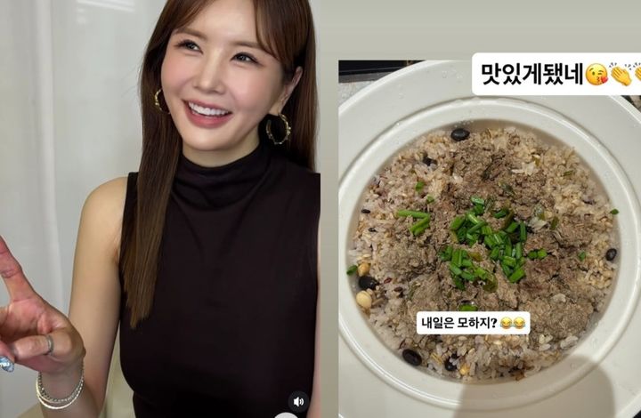 [서울=뉴시스](사진=장영란 인스타그램 캡처)2026.08.06.