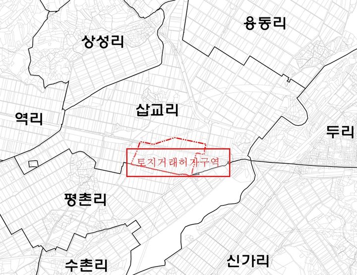 [예산=뉴시스] 예산군 내포역세권 도시개발사업지 삽교읍 삽교리 일원 표시도. (사진=예산군 제공) 2026.08.06. photo@newsis.com *재판매 및 DB 금지