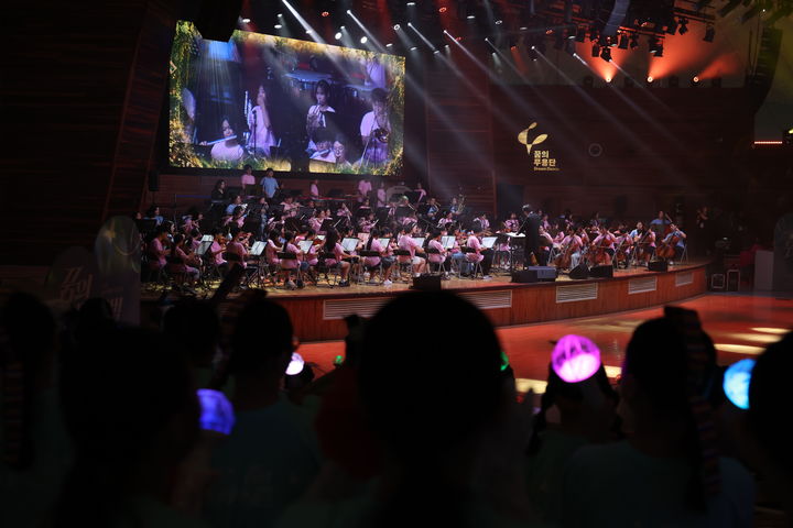 6일 강원도 평창 알펜시아리조트 뮤직텐트에서 '꿈의 페스티벌'이 열렸다. (사진=문화체육관광부 제공) *재판매 및 DB 금지