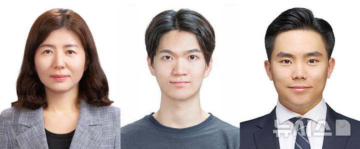 (왼쪽부터) GIST AI학과 이현주 교수, 정민재 석사과정생, 전기전자컴퓨터공학과 박세진 박사. (사진=GIST 제공) photo@newsis.com