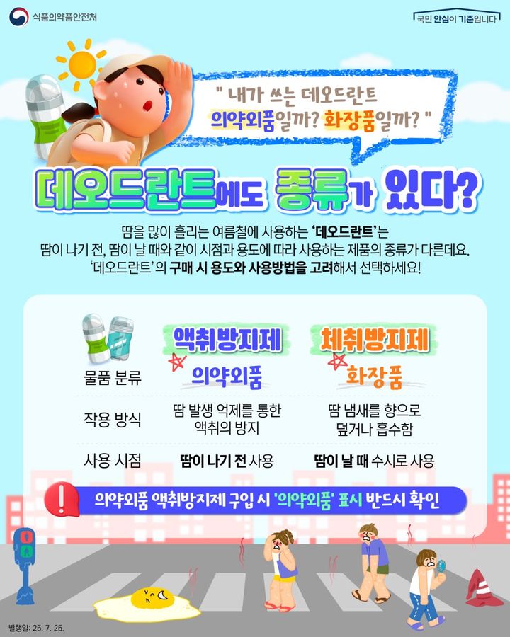 [서울=뉴시스] 액취방지제 및 체취방지제 올바른 사용법 (사진=식약처 제공) 2026.08.08. photo@newsis.com *재판매 및 DB 금지