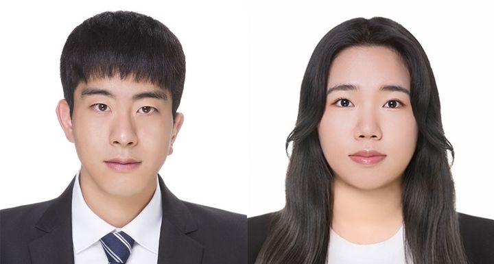 원광대학교 건축공학과 이재인 연구원(왼쪽)과 박정연 연구원(사진=원광대 제공) *재판매 및 DB 금지