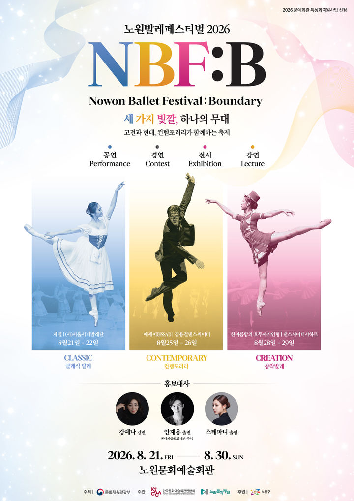 전통과 실험 넘나드는 10일…'노원 발레 축제' 21일 개막
