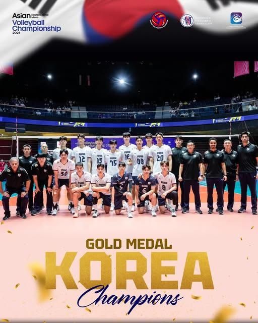 [서울=뉴시스]남자배구, 일본 3-1 꺾고 동아시아선수권대회 2연패. (사진=몽골배구협회 소셜미디어 캡처) 2026.08.09. photo@newsis.com *재판매 및 DB 금지