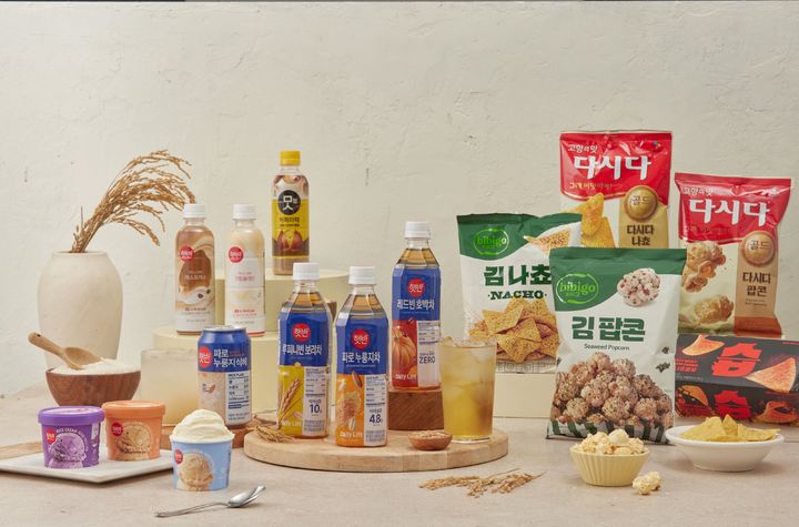 [서울=뉴시스] CJ제일제당 브랜드 IP 연계 제품들 (사진=CJ제일제당 제공) *재판매 및 DB 금지
