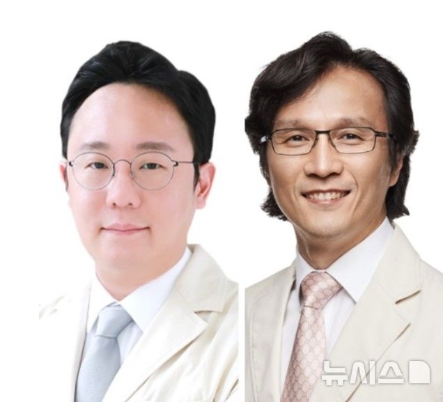 [서울=뉴시스] 왼쪽부터 방석환·홍성후 서울성모병원 비뇨의학과 교수. (사진= 서울성모병원 제공)