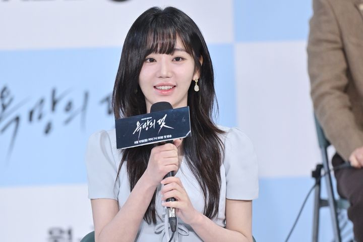 [서울=뉴시스] 배우 전혜원이 10일 온라인으로 진행된 KBS 2TV 새 일일드라마 '욕망의 덫' 제작발표회에서 질의응답을 하고 있다. (사진=KBS 제공)2026.08.10. photo@newsis.com *재판매 및 DB 금지