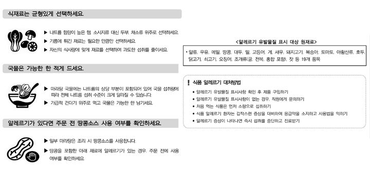 [서울=뉴시스] 한국소비자원 마라탕 섭취시 주의사항 (사진=한국소비자원 제공) 2026.08.11. photo@newsis.com *재판매 및 DB 금지