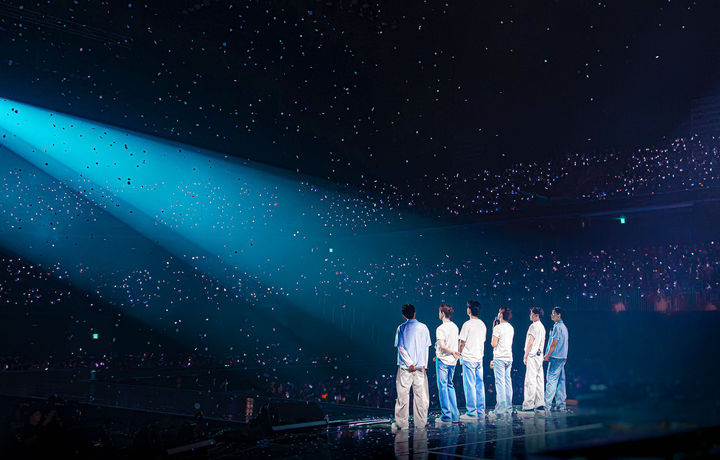 [서울=뉴시스] 2PM 인천 인스파이어 아레나 공연. (사진 = JYP엔터테인먼트 제공) 2026.08.10. photo@newsis.com *재판매 및 DB 금지