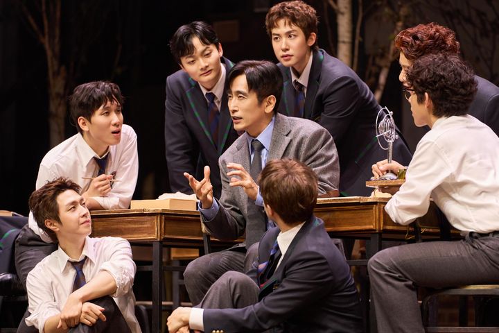연극 '죽은 시인의 사회'에 출연 중인 배우 차인표. (사진=마스트 인터내셔널 제공) *재판매 및 DB 금지