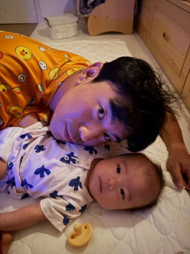 [서울=뉴시스] 배우 서지승이 11일 자신의 사회관계망서비스(SNS)에 남편 이시언과 아들이 행복한 시간을 보내는 근황을 공개했다. (사진=서지승 인스타그램) 2026.08.12.photo@newsis.com *재판매 및 DB 금지