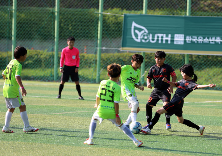 [해남=뉴시스]2025년 유소년축구대회. (사진=해남군 제공) 2026.08.12. photo@newsis.com *재판매 및 DB 금지