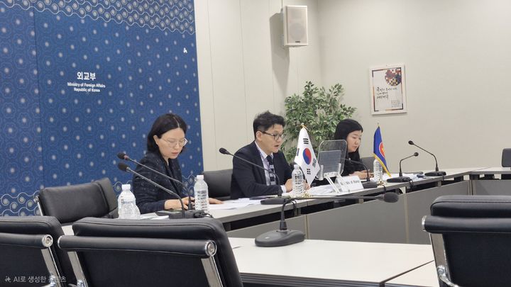 [서울=뉴시스] 제6차 한-아세안 환경‧기후변화 대화 개최. (사진=외교부 제공) 2026.08.12 *재판매 및 DB 금지