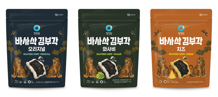 대상 청정원 '바사삭 김부각' 3종. (사진=대상 제공) *재판매 및 DB 금지