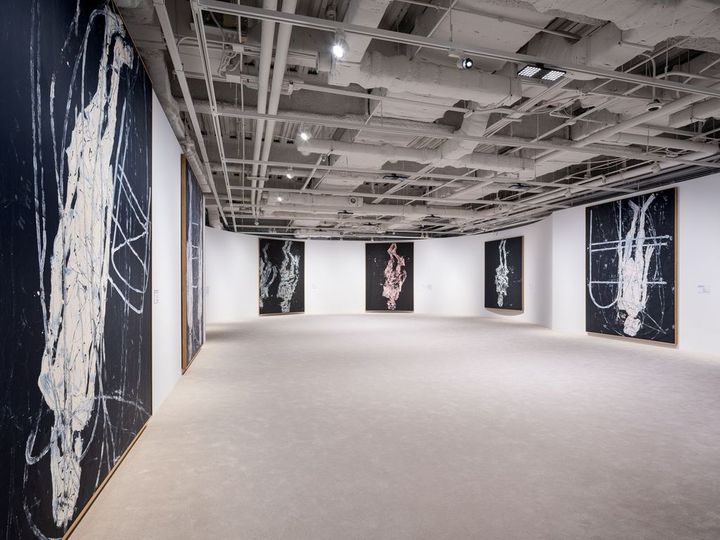 세화미술관 '게오르그 바젤리츠' 전시 전경, 사진 홍철기 *재판매 및 DB 금지