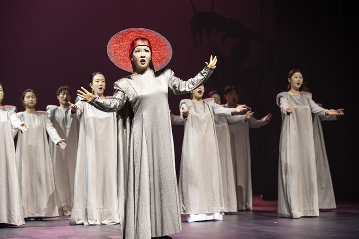 제26회 서울국제공연예술제 협력예술가 박본 연출의 '세 번째 전쟁' 공연. (사진=SPAF 제공) *재판매 및 DB 금지