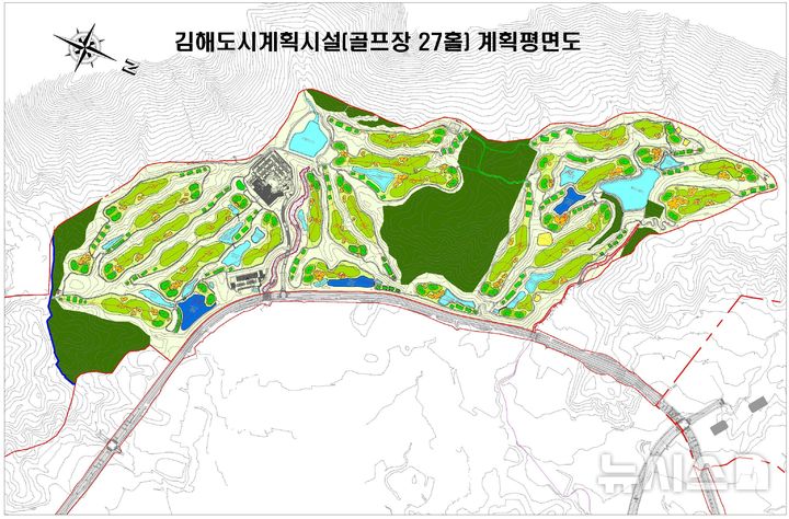 [김해=뉴시스]김해 진례 27홀 골프장 온비드 공개 매각. (사진=록인김해레스포타운 제공). 2026.08.13. photo@newsis.com 
