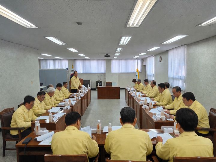 [창원=뉴시스] 부산울산경남산림조합, 임업인 가뭄피해 지원 대책 회의. (사진=부산울산경남산림조합 제공) 2026.08.13. photo@newsis.com *재판매 및 DB 금지