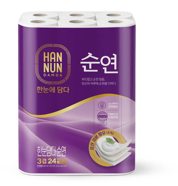 [서울=뉴시스] 쿠팡 한눈담다 화장지 '순연' 상품 이미지. (사진=쿠팡 제공) *재판매 및 DB 금지
