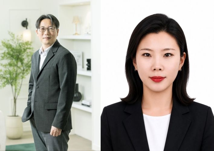 [서울=뉴시스] 삼성전자가 반도체 인공지능(AI) 역량 강화를 위해 영입한 한보형 펠로우(왼쪽)와 한태린 상무. (사진=삼성전자 제공) 2026.08.14. photo@newsis.com *재판매 및 DB 금지