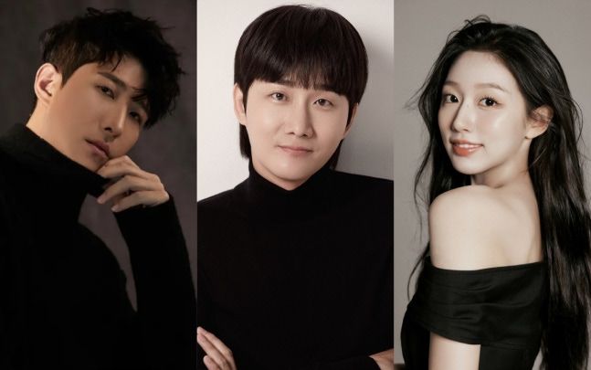 [서울=뉴시스] 티빙 예능 프로그램 '원수는 외야석에서' MC 황재균, 이용진, 정예인. (사진=각 소속사 제공) 2026.08.14.photo@newsis.com *재판매 및 DB 금지