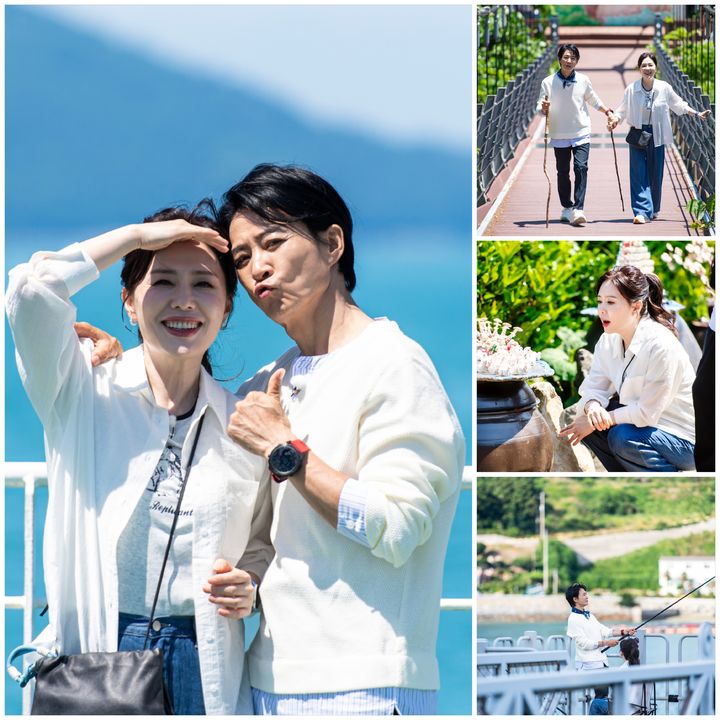 [서울=뉴시스] 15일 오전 7시 30분 방송되는 KBS 2TV '최수종의 여행사담 시즌3'에서는 최수종·하희라 부부가 여수 금오도, 안도, 대부도를 둘러보는 '1일 3섬투어'에 나선다. (사진=웰메이드홀딩스) 2026.08.14. photo@newsis.com *재판매 및 DB 금지