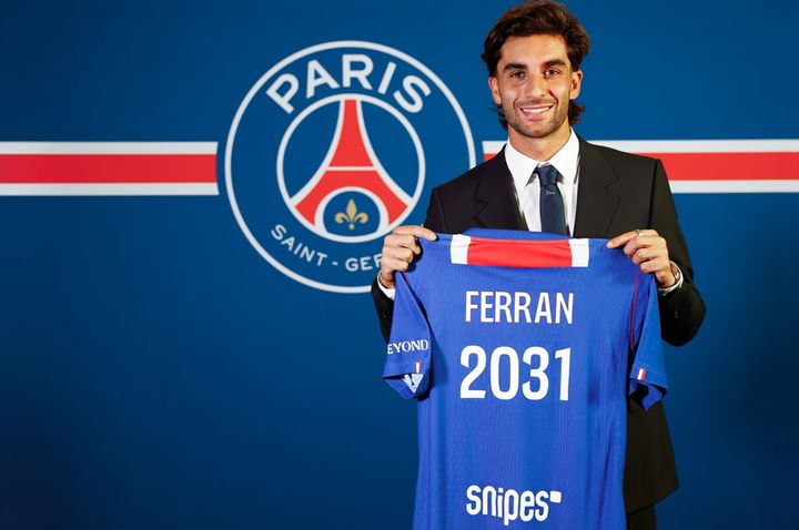 [서울=뉴시스] 프랑스 프로축구 리그1 파리 생제르맹(PSG)의 페란 토레스. (사진=PSG 공식 홈페이지 캡처) 2026.08.16. photo@newsis.com *재판매 및 DB 금지