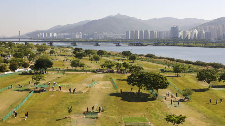 [부산=뉴시스] 부산 대저생태공원 파크골프장 전경. (사진=부산 강서구청 제공) 2026.08.17 photo@newsis.com *재판매 및 DB 금지