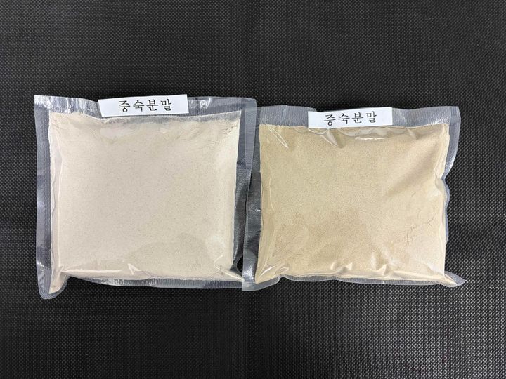 [제주=뉴시스] 제주 메밀 증숙 분말. (사진=제주도 제공) *재판매 및 DB 금지