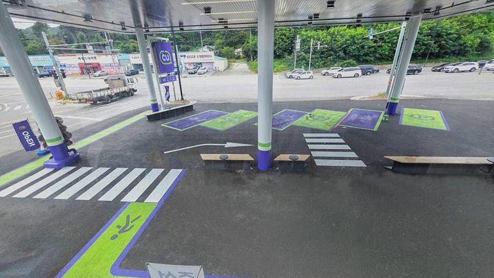 [서울=뉴시스] CU Re:fuel 소흘 IC점 외관. (사진=CU 제공) *재판매 및 DB 금지