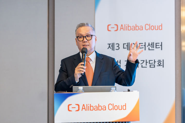 [서울=뉴시스] 윤용준 알리바바 클라우드 인텔리전스 한국 총괄 지사장. (사진=알리바바 클라우드 제공) *재판매 및 DB 금지