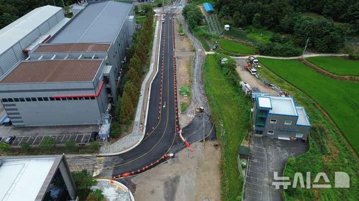 [오산=뉴시스] 오산시, 지곶동~금암동 연결도로 모습 (사진=오산시 제공) 2026.08.18.photo@newsis.com 