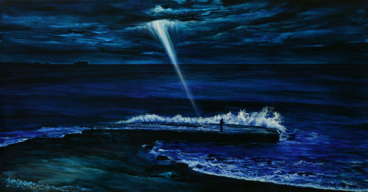 공성훈, 낚시, 2012, oil on canvas, 115×219cm *재판매 및 DB 금지