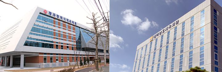 [전남광주=뉴시스] 광주시체육회(왼쪽)와 전남도체육회가 오는 10월 통합체육회 설립을 목표로 관련 절차를 밟고 있다. (사진 = 뉴시스DB) *재판매 및 DB 금지