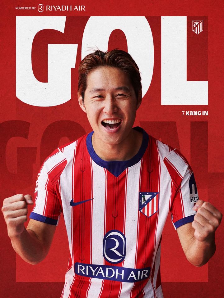 [서울=뉴시스] 스페인 프로축구 프리메라리가 아틀레티코 마드리드의 이강인. (사진=아틀레티코 마드리드 SNS 캡처) 2026.08.20. photo@newsis.com *재판매 및 DB 금지