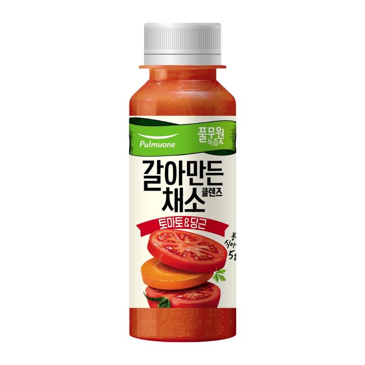 풀무원헬스케어 '갈아만든 채소 클렌즈 토마토&당근'. (사진=풀무원 제공) *재판매 및 DB 금지