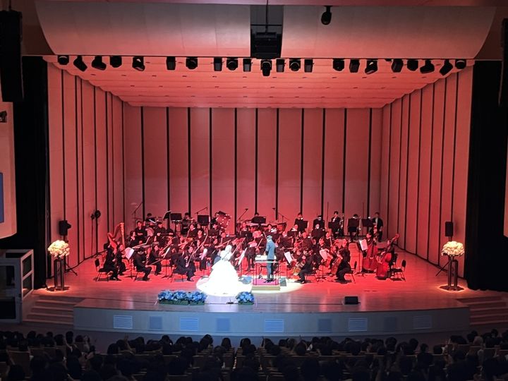 [안동=뉴시스] 19일 경북도청 동락관에서 진행되고 있는 '조수미 클래식 콘서트'. (사진=경북도 제공) 2026.08.20. photo@newsis.com *재판매 및 DB 금지