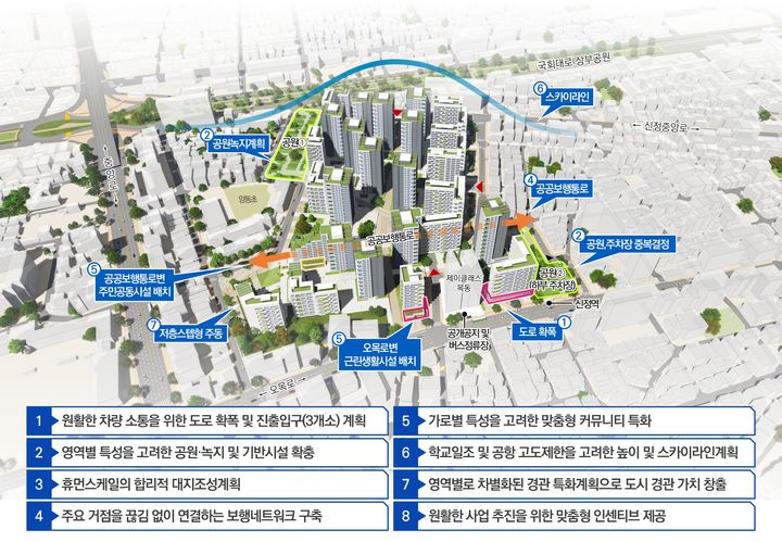 [서울=뉴시스] 서울 양천구 신정4동 922 일대 재개발 신속통합기획 종합구상도. (사진=서울시 제공) 2026.08.20. photo@newsis.com *재판매 및 DB 금지