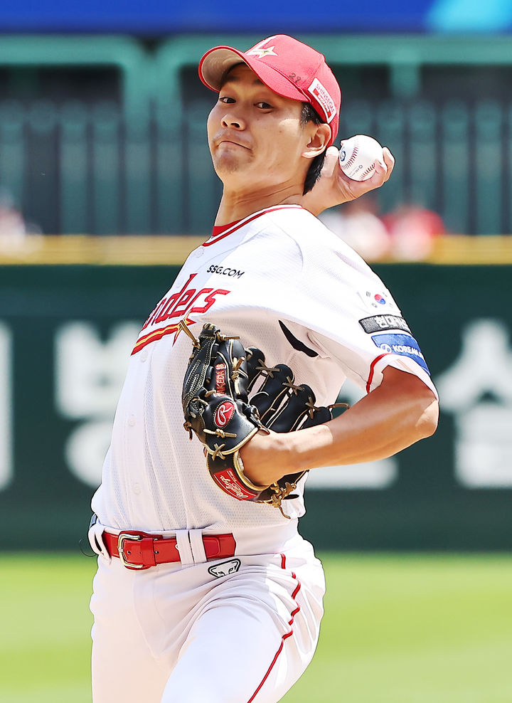 [서울=뉴시스] 프로야구 SSG 랜더스의 타케다 쇼타. (사진 = SSG 랜더스 제공) *재판매 및 DB 금지