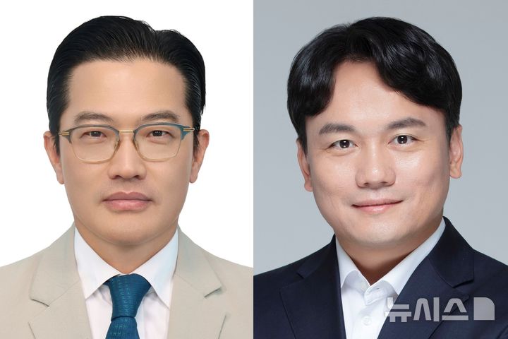 [서울=뉴시스] 허찬영 분당서울대병원 성형외과 교수(좌), 최경민 숙명여대 화공생명공학부 교수. (사진= 분당서울대병원 제공)