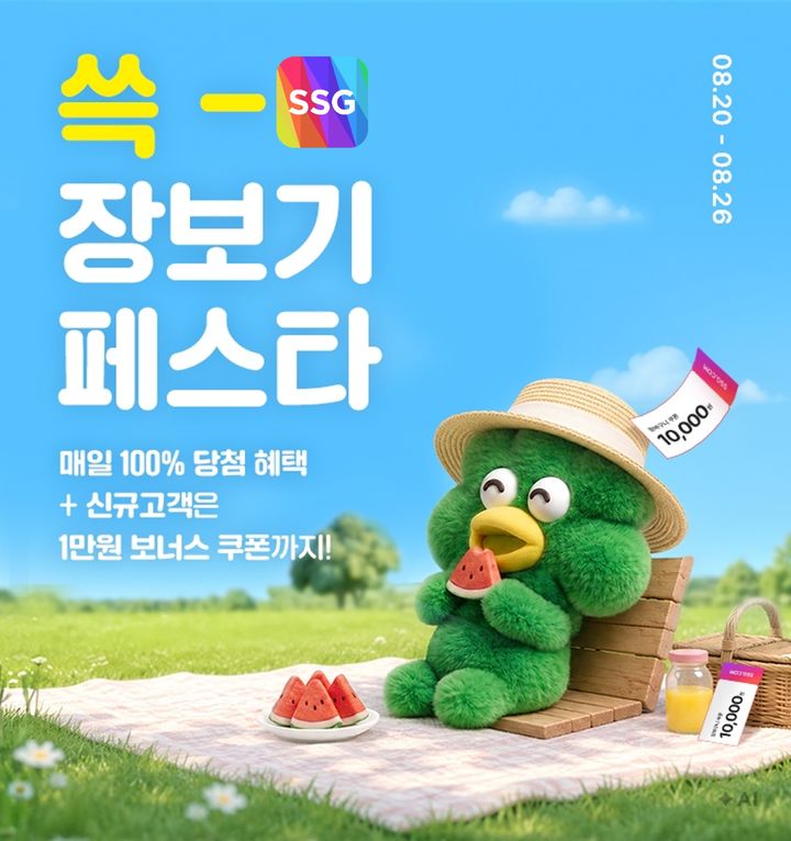 [서울=뉴시스] SSG닷컴 쓱 장보기 페스타. (사진=SSG닷컴 제공) *재판매 및 DB 금지